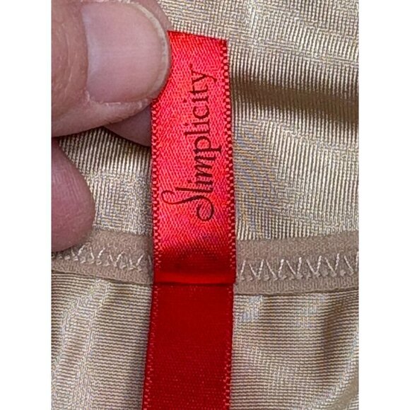 Spanx Simplicity Women's 2XL Plus Size Beige Shapewear Bodysuit Compression - Picture 7 of 10